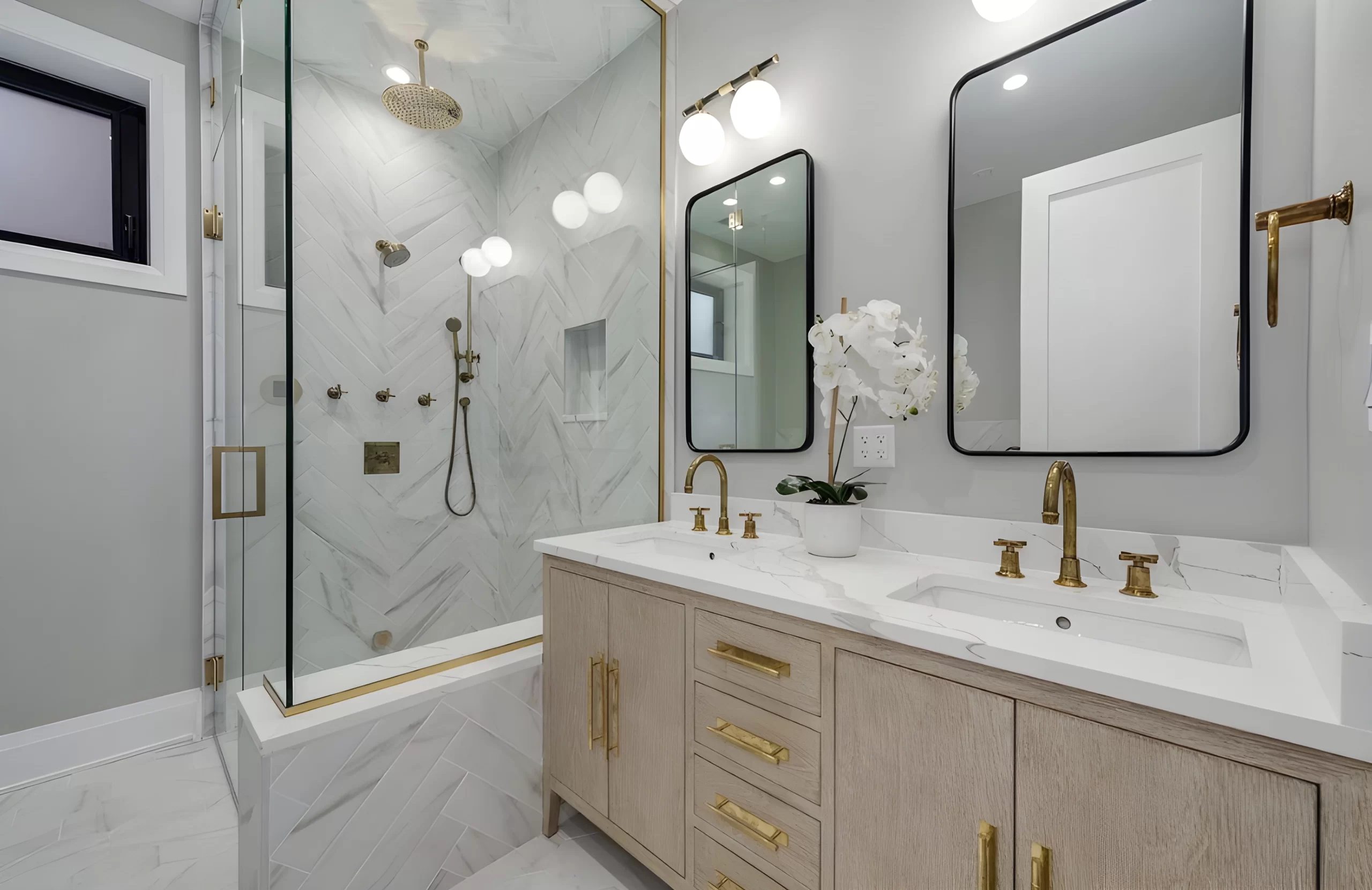 Custom Bathroom Vanity Cabinets Crafted in Chicago | Builders Cabinet